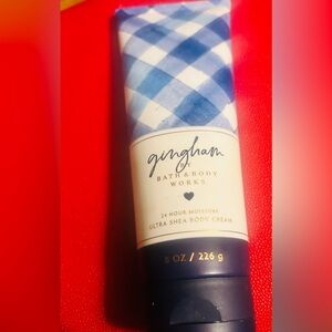 BATH & BODY WORKS Gingham 24-Hour Moisture Ultra Shea Body Cream, NWT (COS-1)